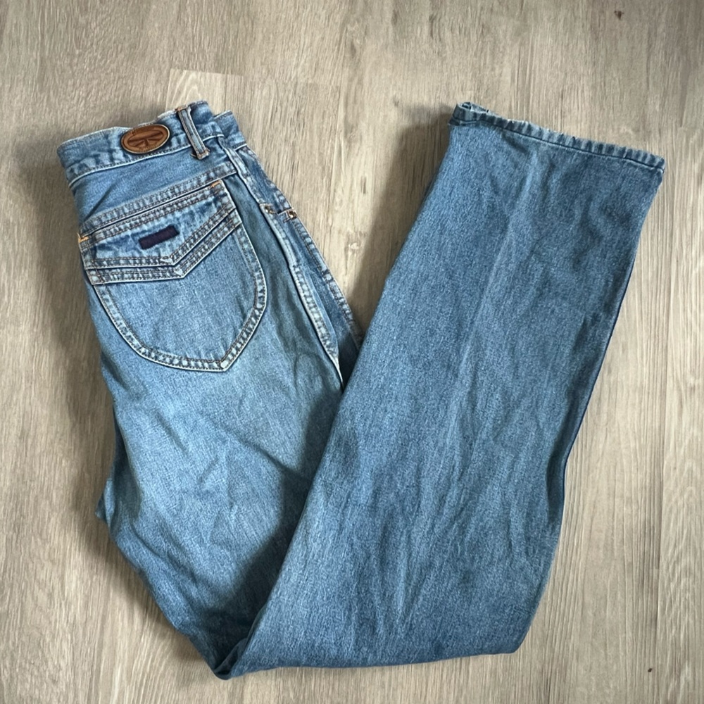 Pentimento Brittania light wash high rise Denim Jeans size 11 & 34” long